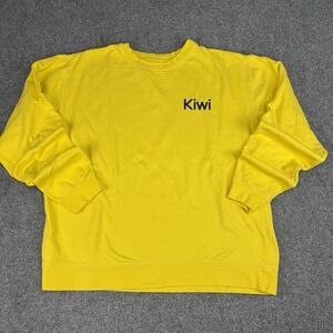 Harry Styles Kiwi Sweatshirt Mens M Yellow I'm Having Your Baby on Sleeve